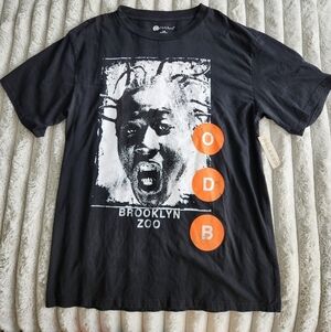 ODB Brooklyn Zoo Black Graphic T-Shirt Mens Size Large